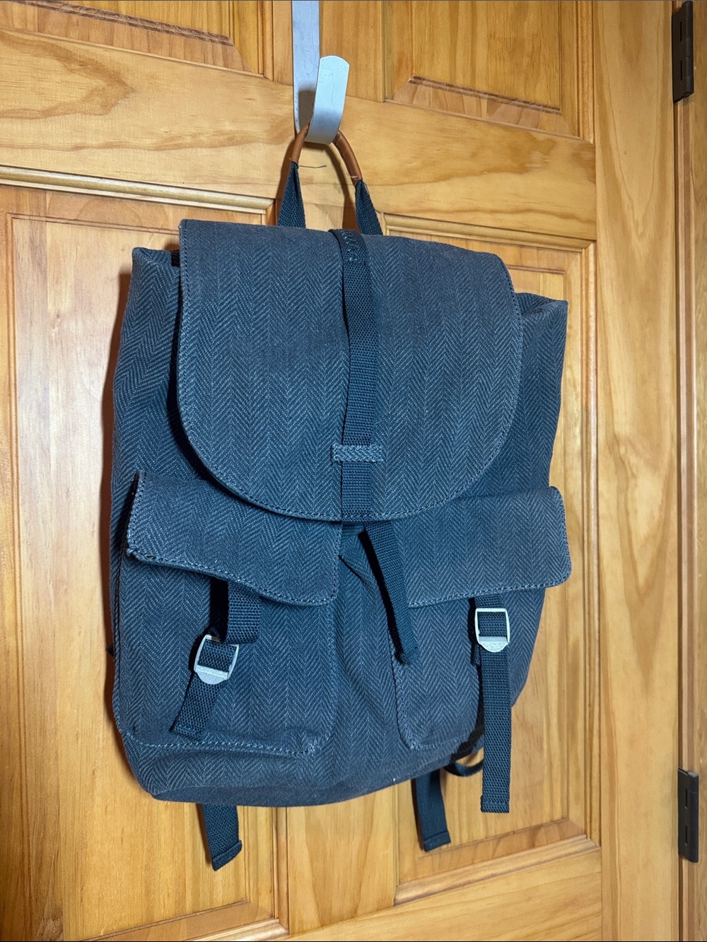 Universal Thread Blue Grey Patterned Backpack
